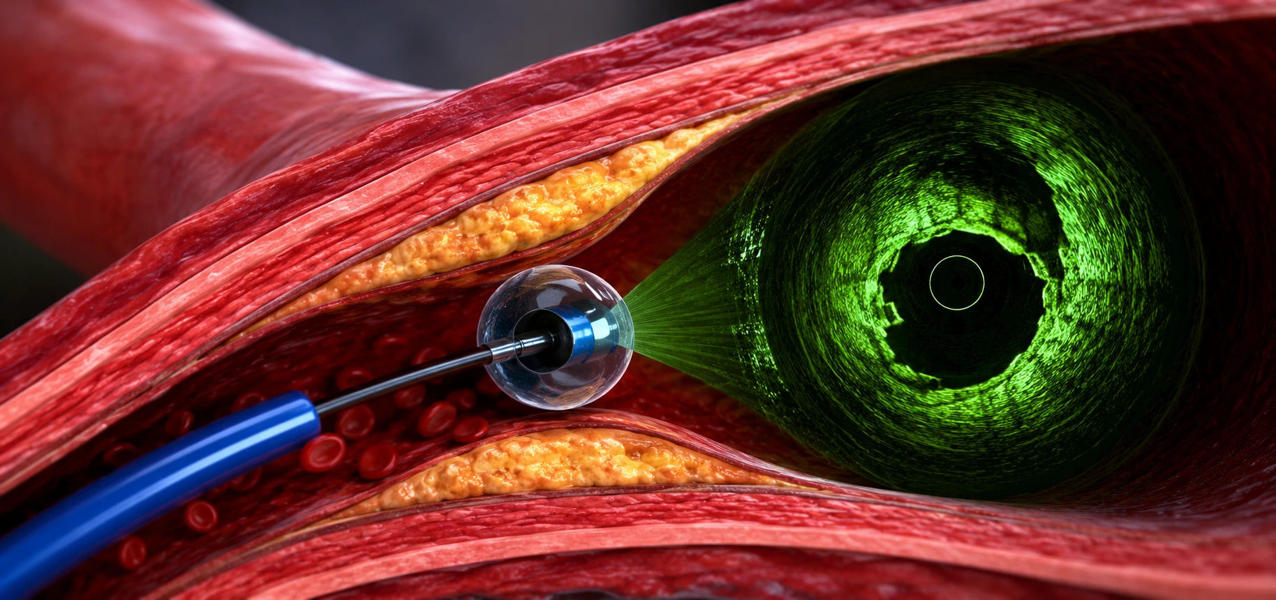 Intravascular imaging with IVUS and OCT for coronary artery assessment